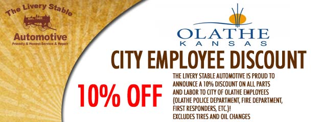 City of Olathe Discount 